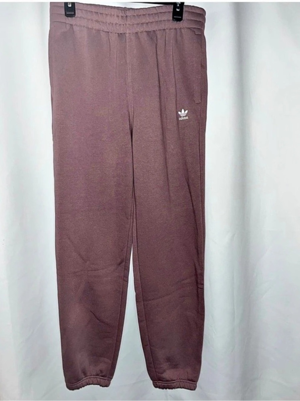 Adidas Originals Adicolor Essentials Fleece Joggers Wonder Oxide Mauve Size M - Picture 5 of 6